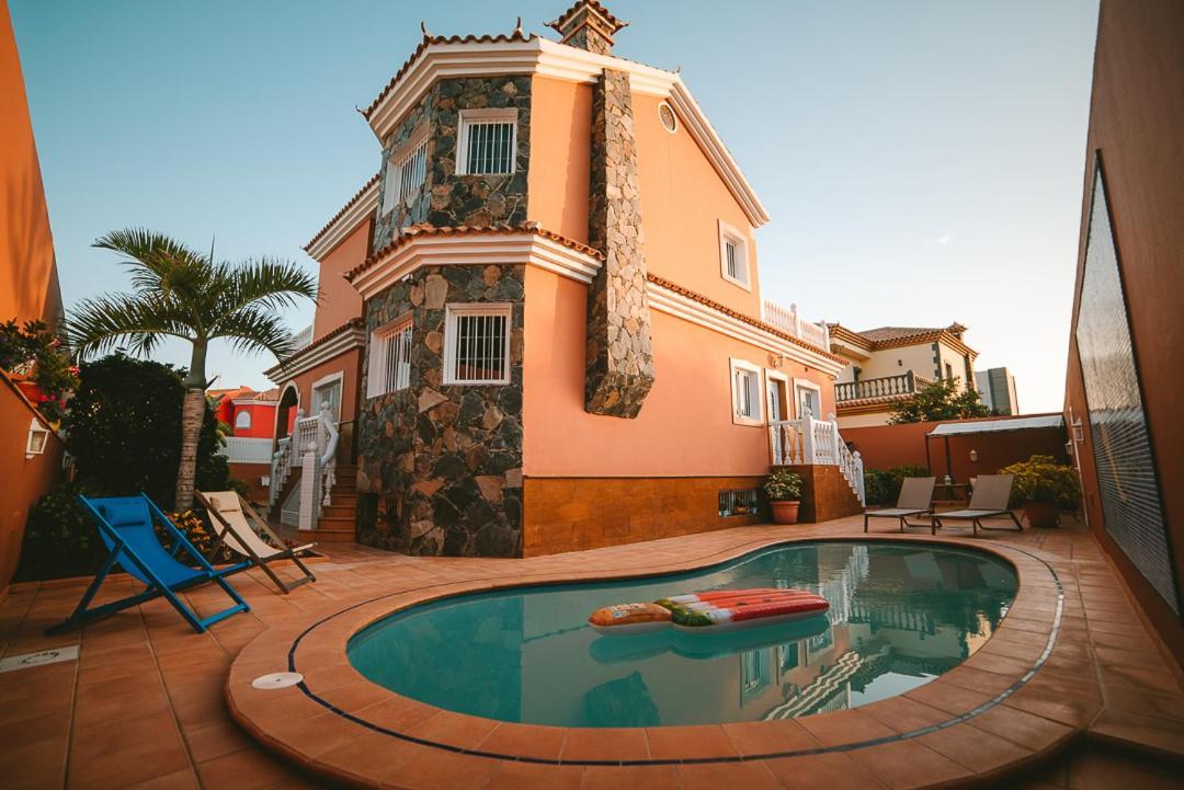 Villa Morada Sonneland Con Piscina Privada Climatizada Маспаломас Екстер'єр фото
