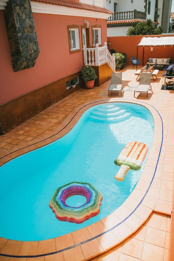 Villa Morada Sonneland Con Piscina Privada Climatizada Маспаломас Екстер'єр фото